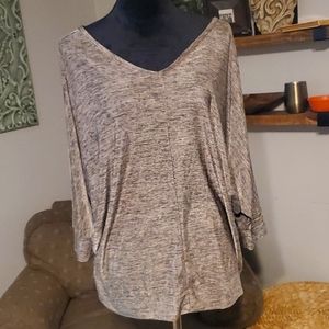 Lane Bryant bronze blouse 14/16